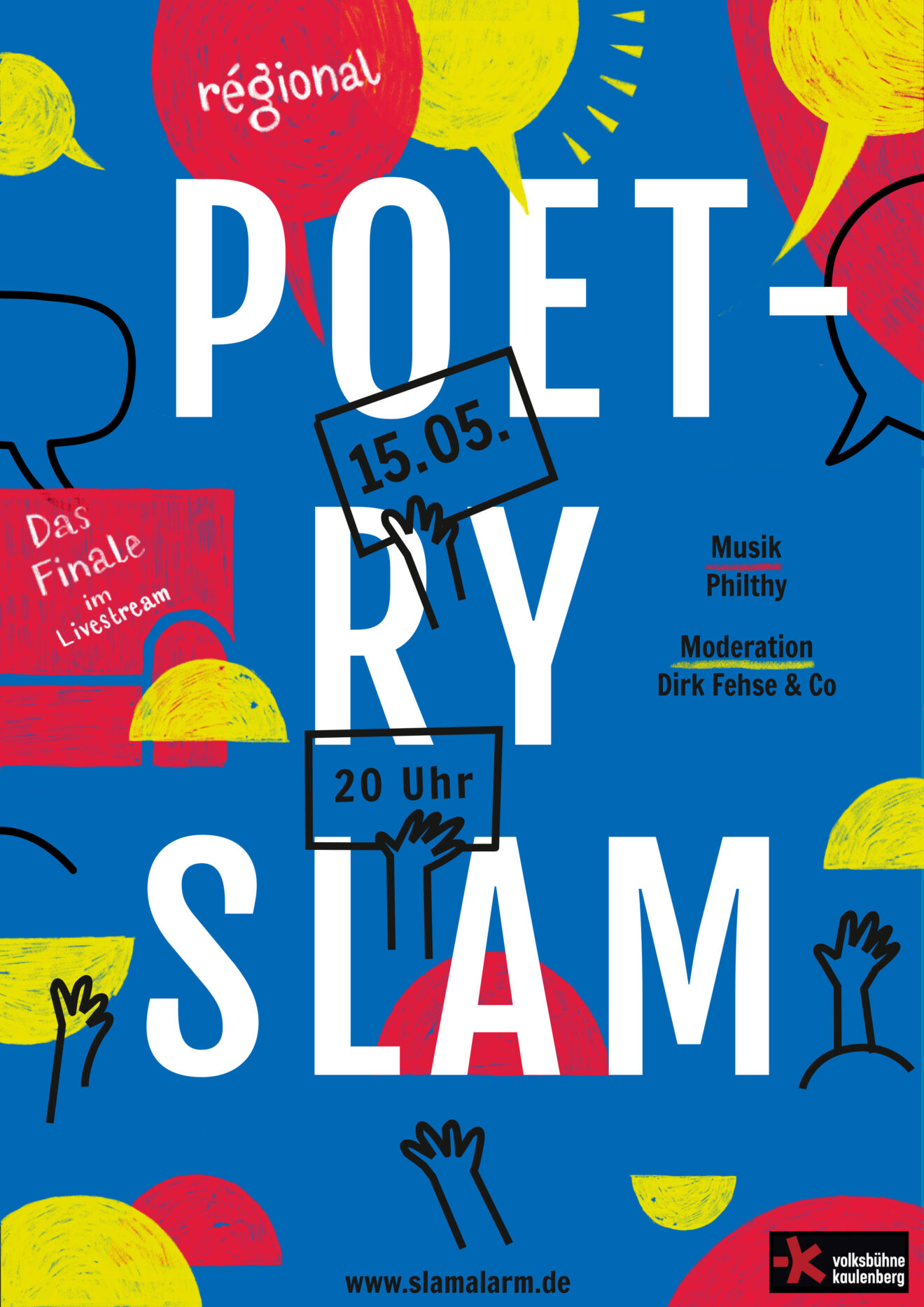 Poetry Slam régional Finale slammeralarm